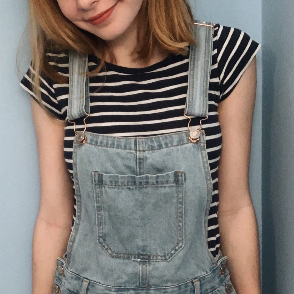 Forever 21 overall skirt